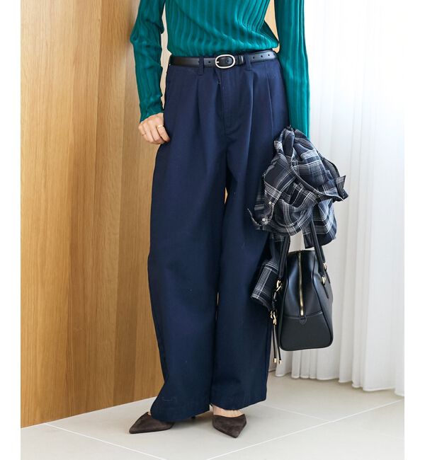  「タックカーブチノパンツ」|チノ|