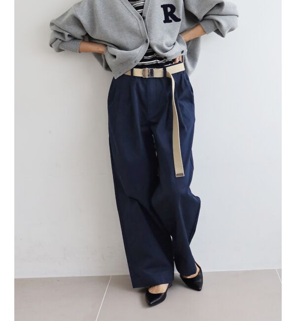  「タックカーブチノパンツ」|チノ|