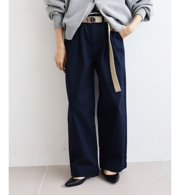  「タックカーブチノパンツ」|チノ|