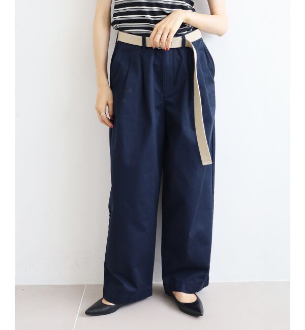  「タックカーブチノパンツ」|チノ|