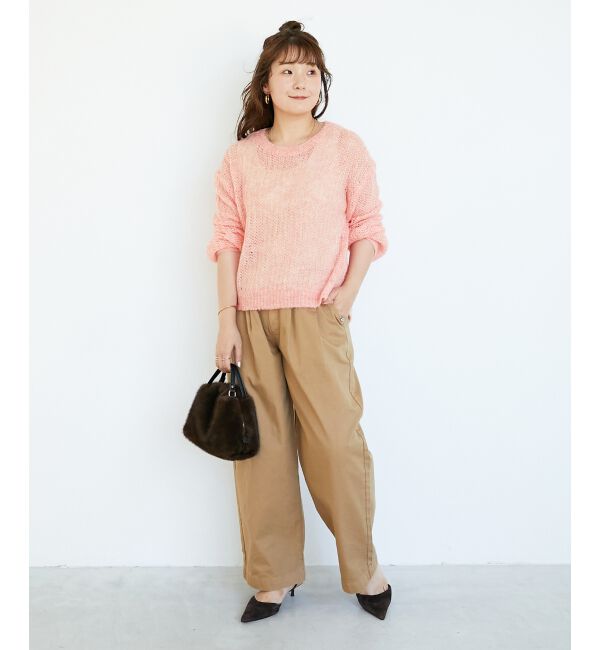  「タックカーブチノパンツ」|チノ|