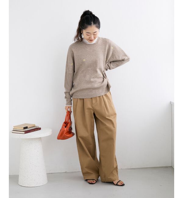  「タックカーブチノパンツ」|チノ|