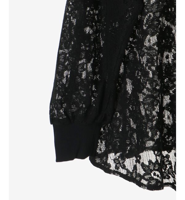  「フラワーメッシュレースカーデ」|カーディガン|