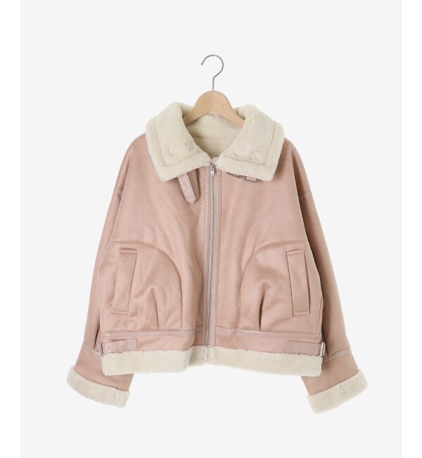  「オーバーサイズボアブルゾン」|ブルゾン・スタジャン|