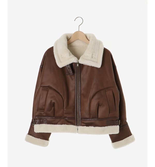  「オーバーサイズボアブルゾン」|ブルゾン・スタジャン|