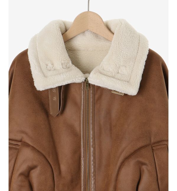  「オーバーサイズボアブルゾン」|ブルゾン・スタジャン|