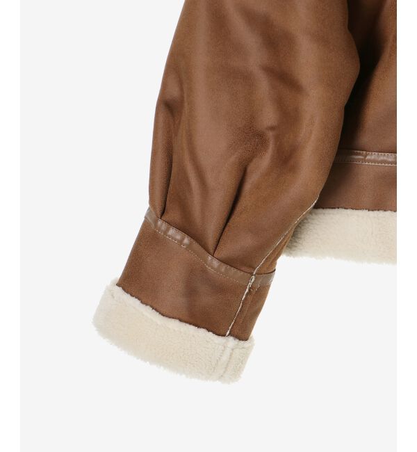  「オーバーサイズボアブルゾン」|ブルゾン・スタジャン|