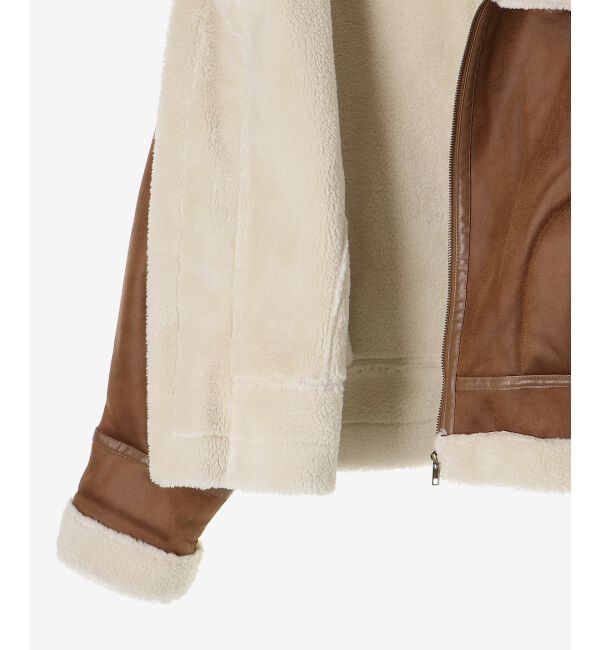  「オーバーサイズボアブルゾン」|ブルゾン・スタジャン|