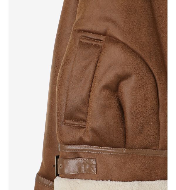  「オーバーサイズボアブルゾン」|ブルゾン・スタジャン|