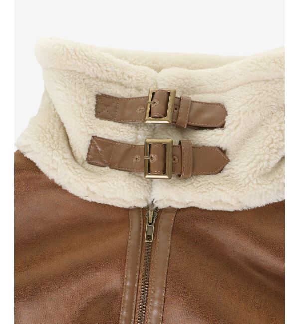  「オーバーサイズボアブルゾン」|ブルゾン・スタジャン|