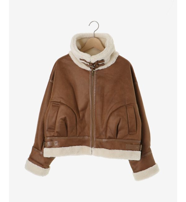  「オーバーサイズボアブルゾン」|ブルゾン・スタジャン|