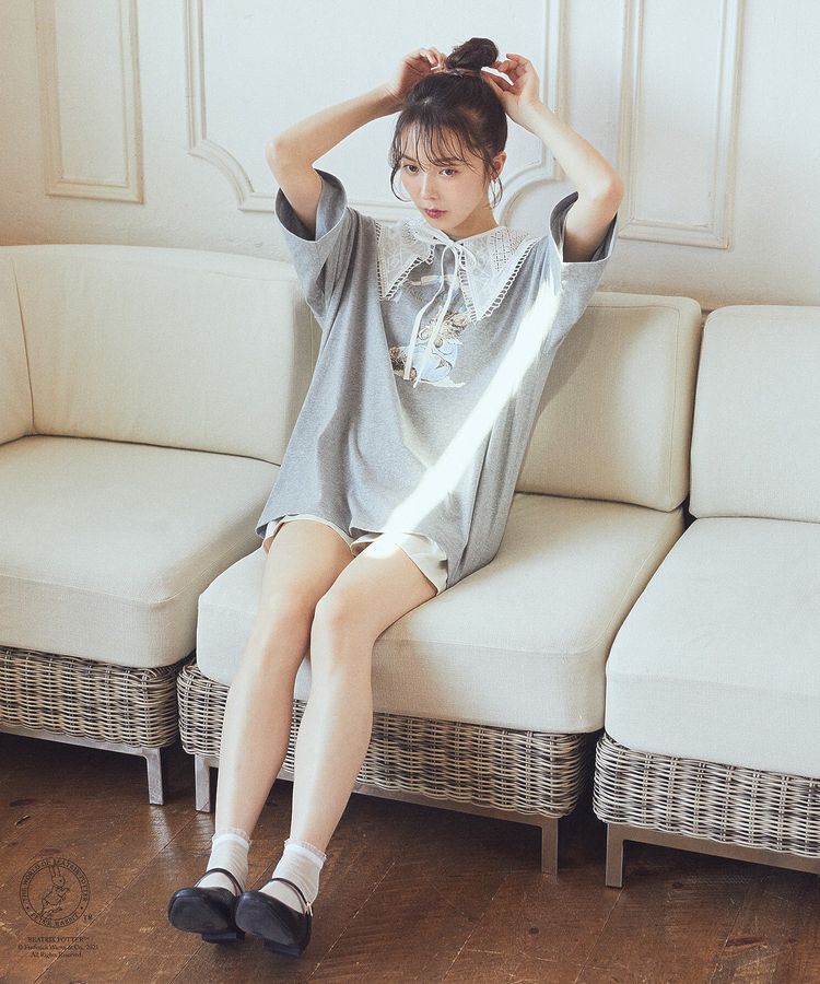 earth music&ecology「PeterRabbit(TM)/earth こねこのトムＴ」|Tシャツ・カットソー|