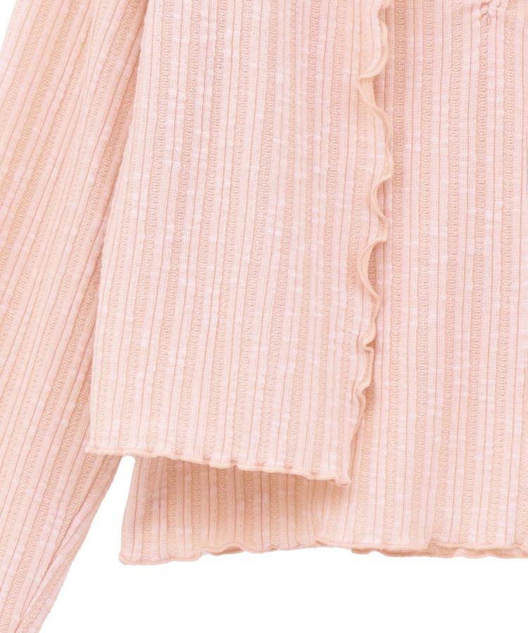 earth music&ecology「SET2点メローボレロ＋フリルキャミソール」|カーディガン|