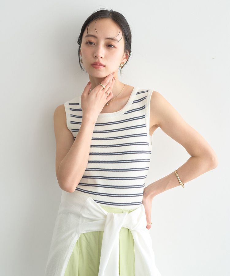 earth music&ecology「ニットタンクトップ」|インナー|