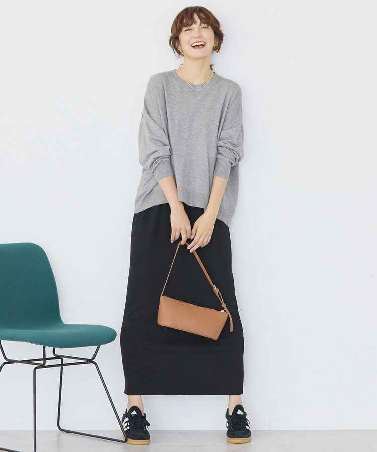 AMERICAN HOLIC「バイパチルーズニットプルオーバー＜静電気軽減＞」|ニット・セーター|