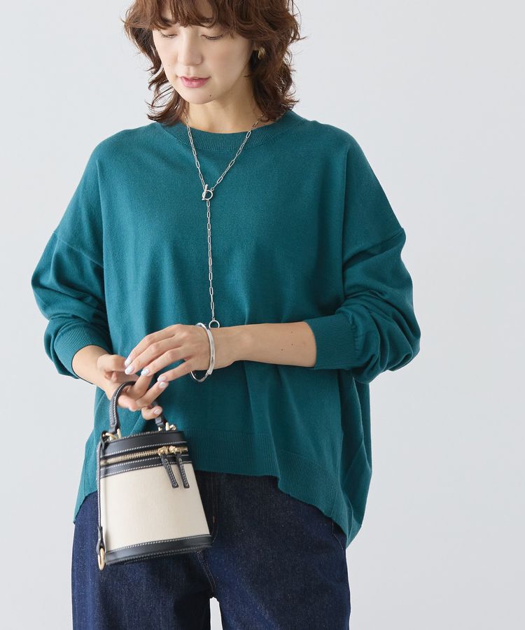 AMERICAN HOLIC「バイパチルーズニットプルオーバー＜静電気軽減＞」|ニット・セーター|