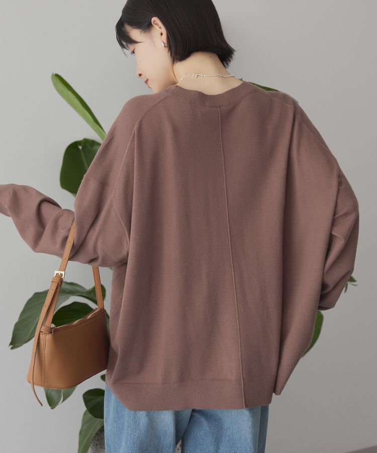 AMERICAN HOLIC「バイパチルーズニットプルオーバー＜静電気軽減＞」|ニット・セーター|