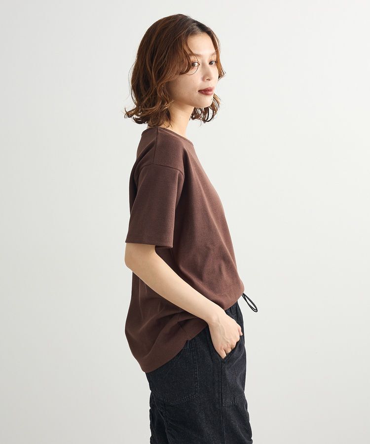 Green Parks「・Petit Fleur リブオーバーサイズTEE」|Tシャツ・カットソー|