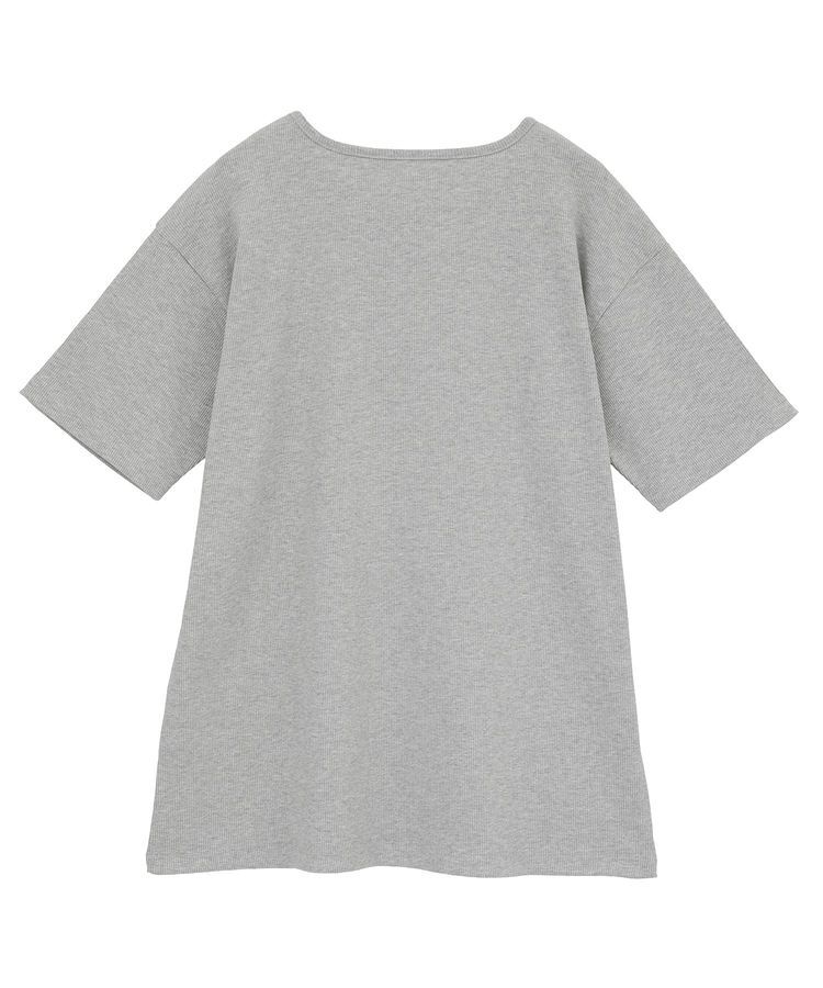 Green Parks「・Petit Fleur リブオーバーサイズTEE」|Tシャツ・カットソー|