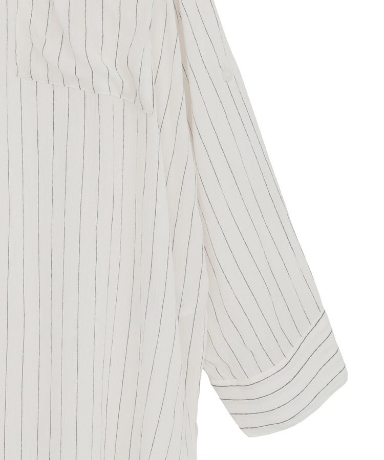 Green Parks「ターンバック長袖レーヨンチュニック」|チュニック|