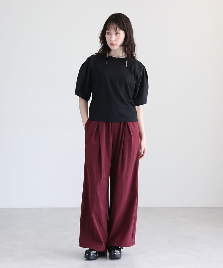 Green Parks「・ELENCARE DUE バックZIPハイブリットT」|Tシャツ・カットソー|