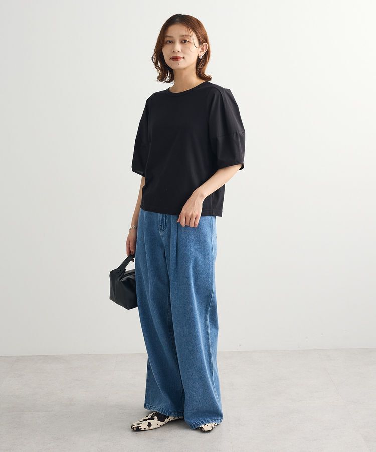 Green Parks「・ELENCARE DUE バックZIPハイブリットT」|Tシャツ・カットソー|