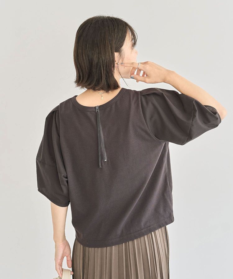 Green Parks「・ELENCARE DUE バックZIPハイブリットT」|Tシャツ・カットソー|