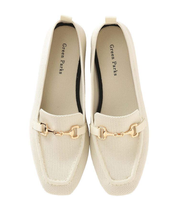 Green Parks「洗えるニットローファー」|ローファー|