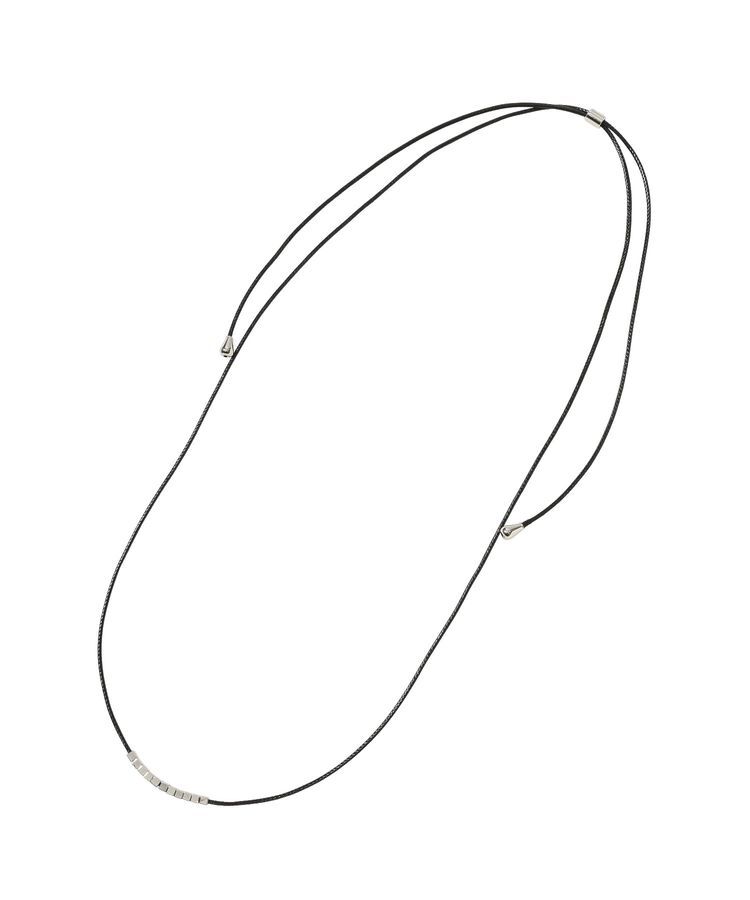 Green Parks「メタルポイントスライドコードネックレス」|ネックレス|