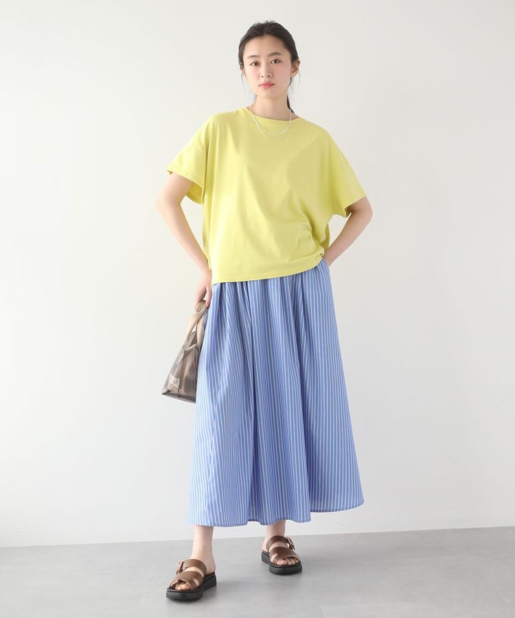 Green Parks「超冷感コクーンカットプルオーバー」|Tシャツ・カットソー|