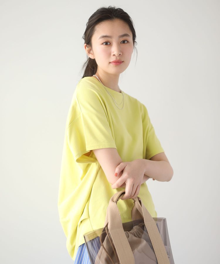 Green Parks「超冷感コクーンカットプルオーバー」|Tシャツ・カットソー|