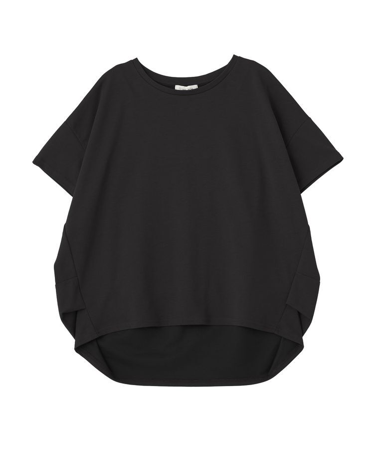 Green Parks「超冷感コクーンカットプルオーバー」|Tシャツ・カットソー|Black