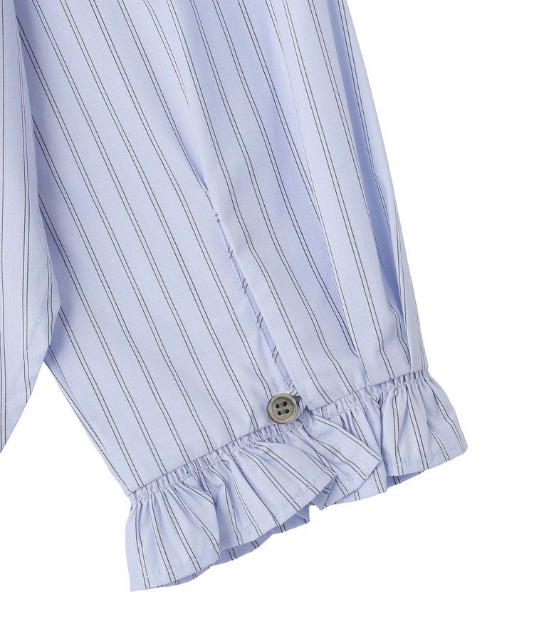 YECCA VECCA「イージーケアフリルカラーシャツ」|シャツ・ブラウス|