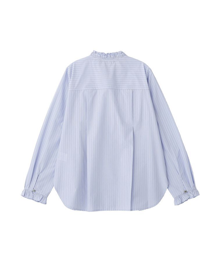 YECCA VECCA「イージーケアフリルカラーシャツ」|シャツ・ブラウス|