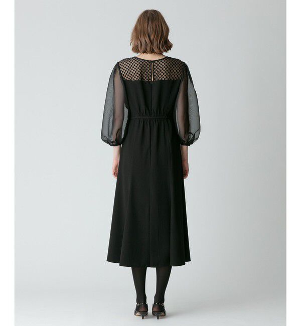 allureville「シアーコンビネーションワンピース」|ワンピース|