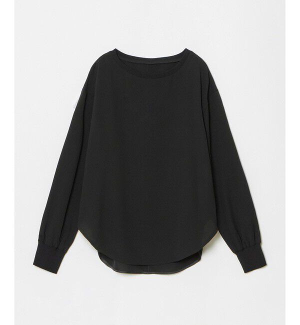 allureville「リブカフスプルオーバーブラウス」|シャツ・ブラウス|