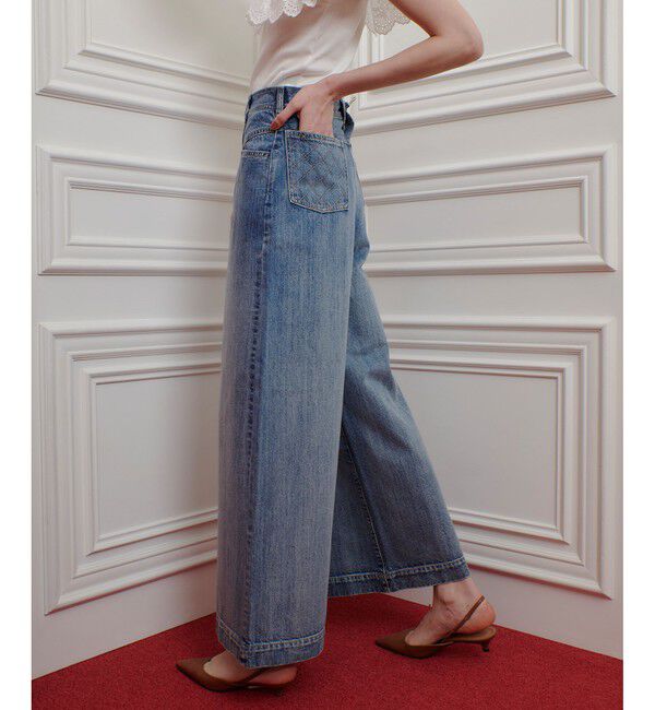 LOULOU WILLOUGHBY「◇【LOULOU WILLOUGHBY】デニムバギーパンツ」|デニム|