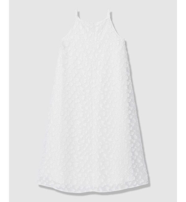 allureville「【ATELIER Line】カットジャカードＶネックワンピース」|ワンピース|