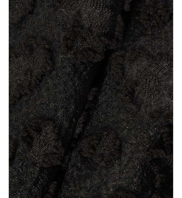 allureville「【ATELIER Line】カットジャカードＶネックワンピース」|ワンピース|