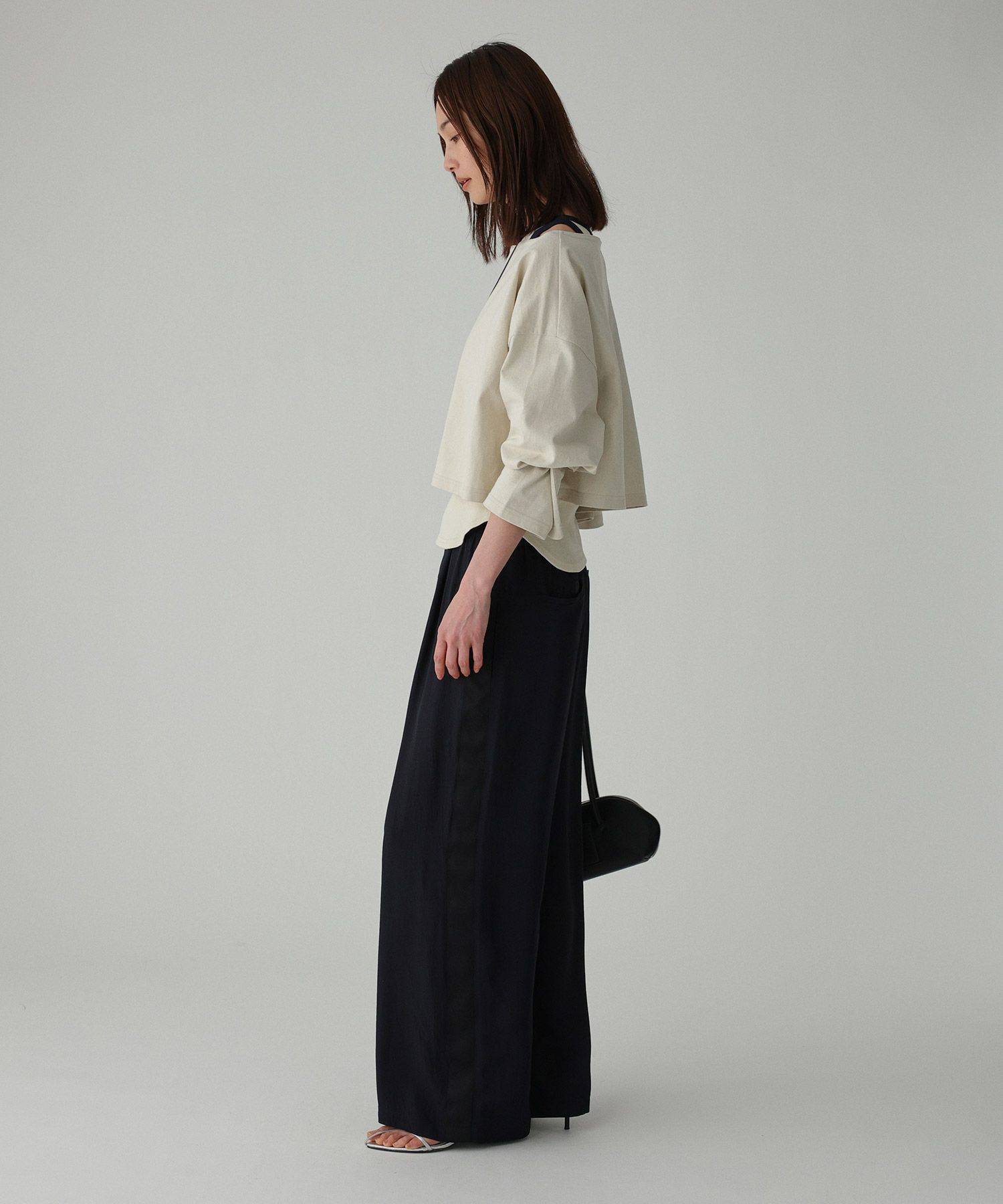 BABYLONE「ワイドショートT&times;タンクSET」|Tシャツ・カットソー|