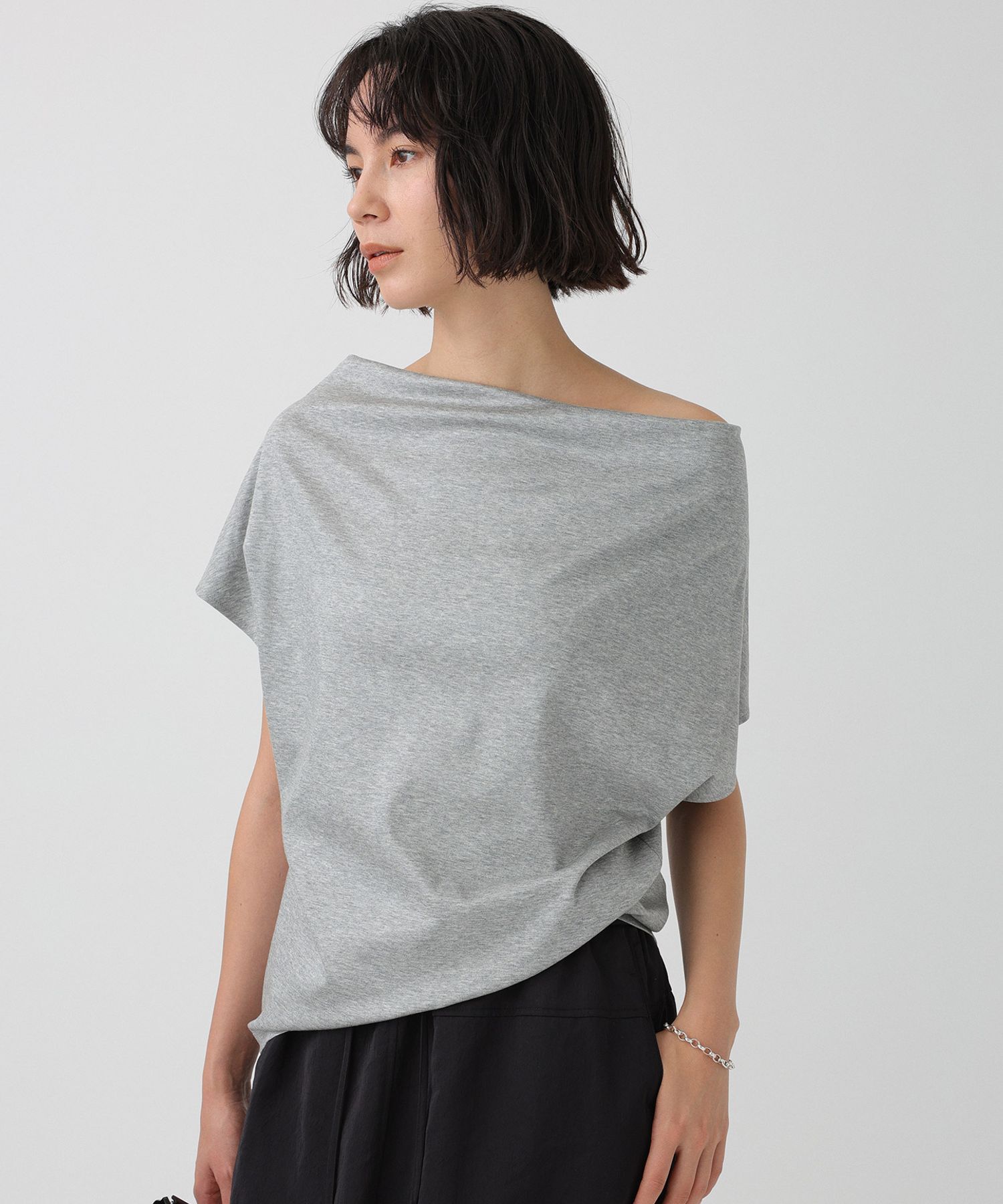 BABYLONE「スムースドレーププルオーバー」|Tシャツ・カットソー|ｸﾞﾚｰ