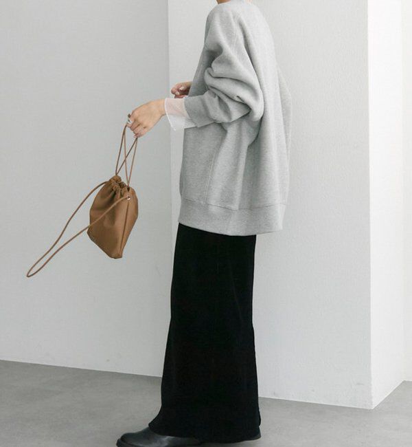  「シンプル裏起毛スウェットプルオーバー」|プルオーバー|