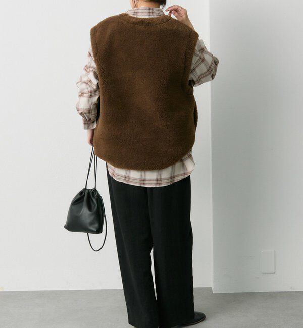  「ダブルポケット起毛チェックシャツ」|シャツ・ブラウス|