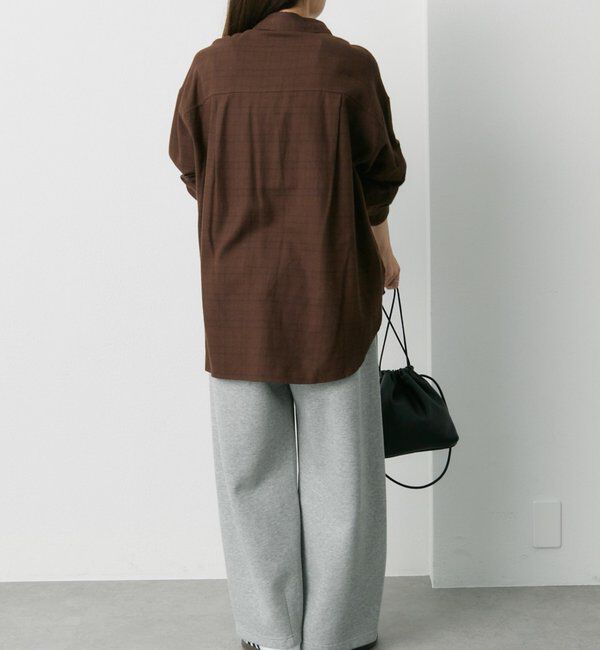  「ダブルポケット起毛チェックシャツ」|シャツ・ブラウス|