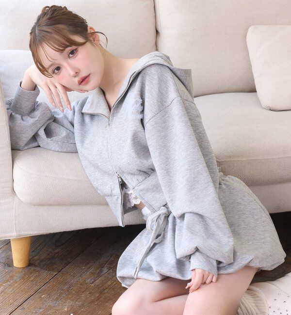  「【セットアップ可能】カットバルーンスカート」|スカート|