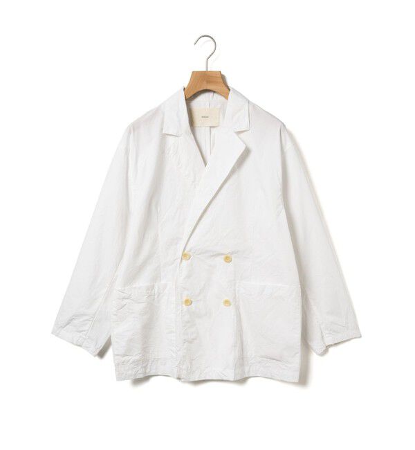 MidiUmi「MidiUmi ダブルブレストシャツジャケット」|テーラードジャケット|