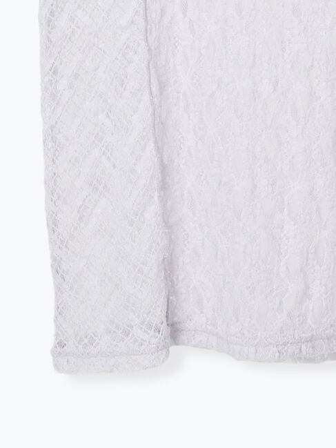 Te chichi「パッチワークレース5分袖トップス」|Tシャツ・カットソー|