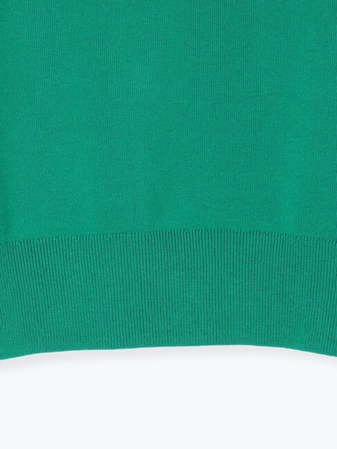 Te chichi「【調温】ハーフスリーブニットポロ」|ニット・セーター|