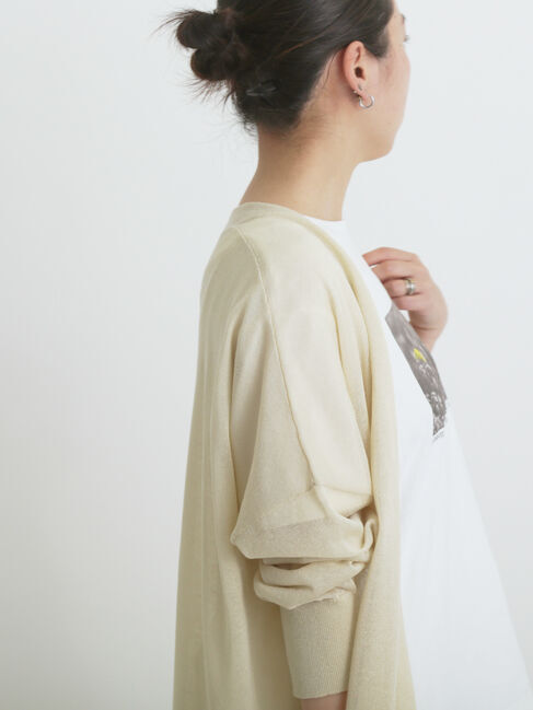 sm2rhythm「シアーロングカーディガン」|カーディガン|