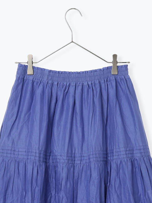 Samansa Mos2「インドボイルギャザースカート」|スカート|